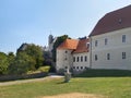 Cerveny Kamen Castle in summer Royalty Free Stock Photo